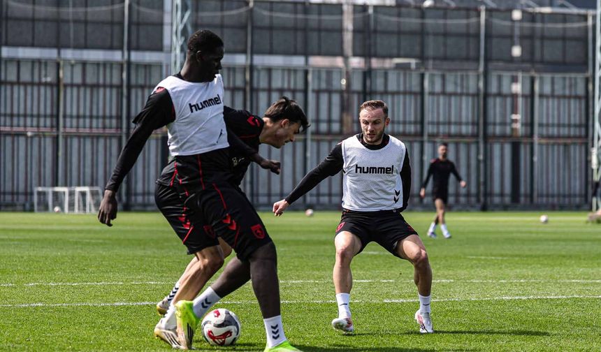 Samsunspor, TÜMOSAN Konyaspor maçı hazırlıklarını sürdürdü
