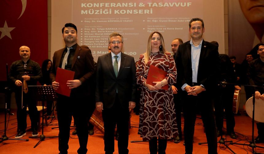 TOGÜ'de konferans ve tasavvuf konseri