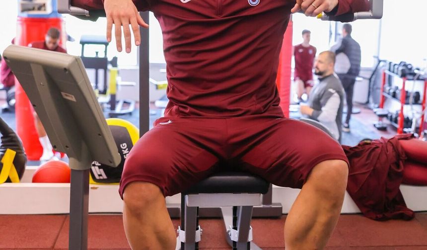 Trabzonspor'da Galatasaray maçının hazırlıkları devam ediyor
