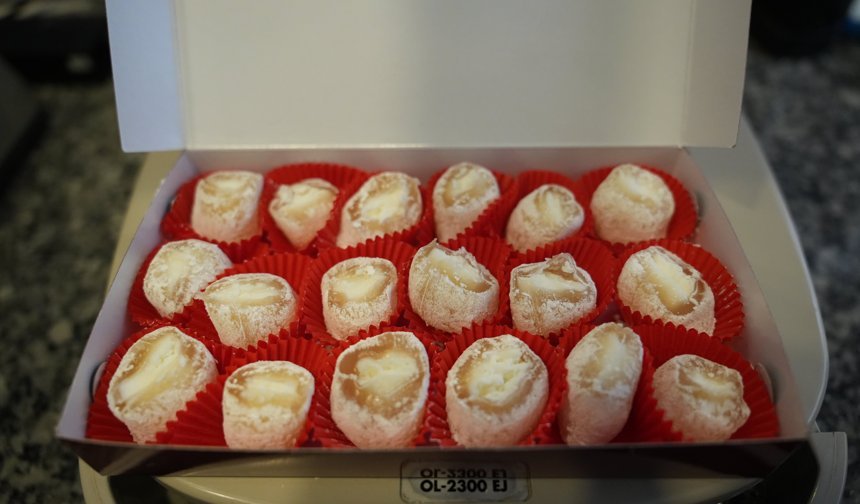 Bafra'nın coğrafi işaretli lokumunun sırrı; doğal manda kaymağı