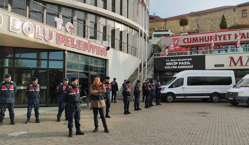Bolu Belediyesi'nde arama