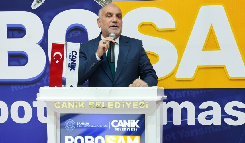 Canik'te genç mucitler robotlarıyla sahneye çıkıyor