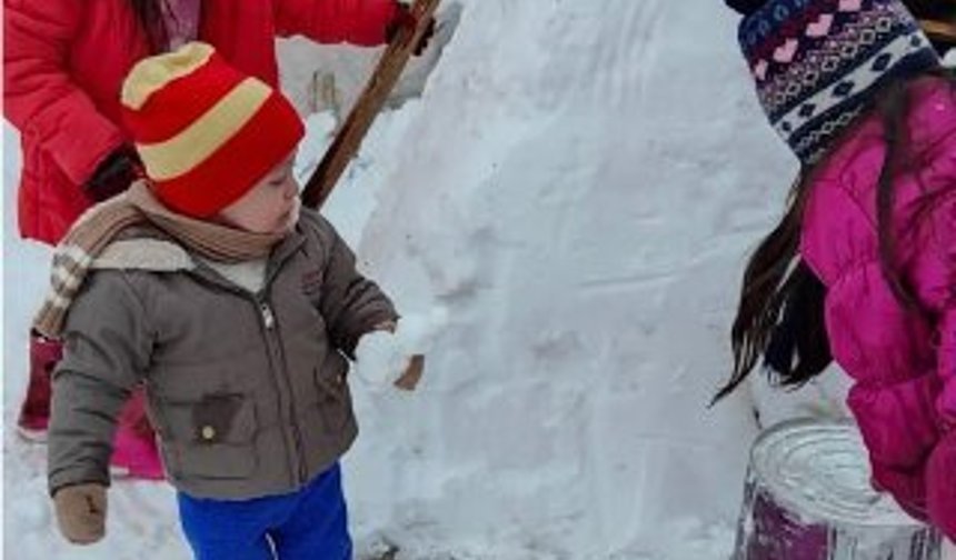 Çorum'da kar yağışı