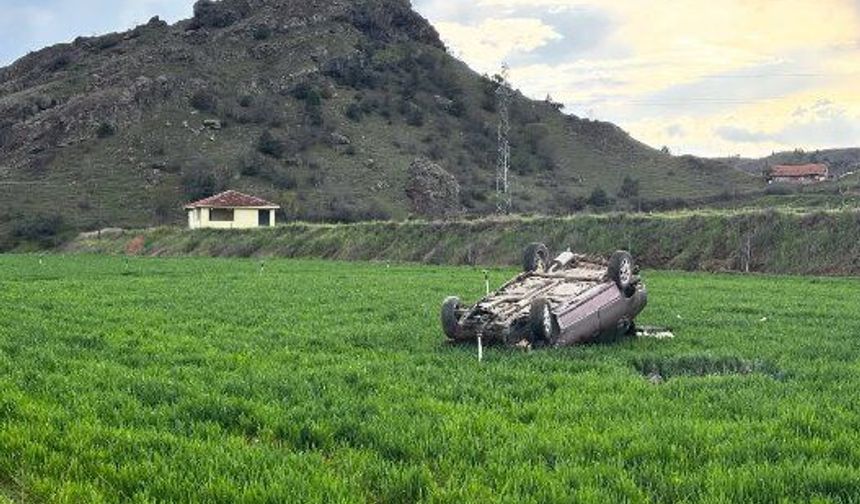 Çorum'da kaza:1 yaralı