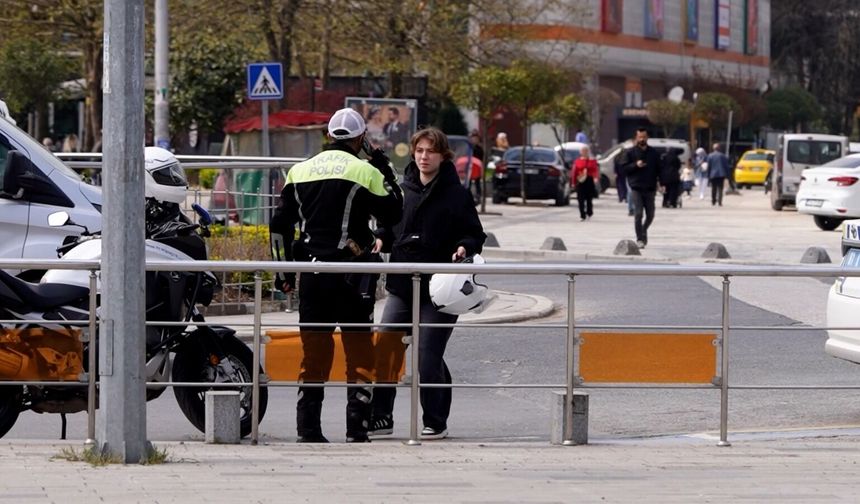Düzce'de polislere sosyal deney