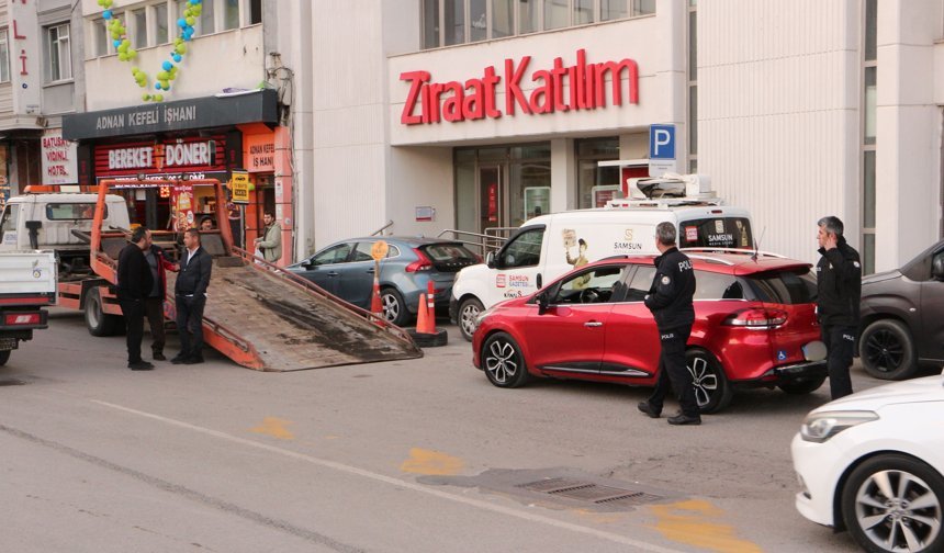 Engelli sürücüye korsan taksi cezası; aracından inmek istemedi