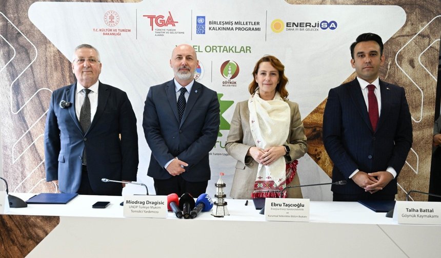 Göynük'te sürdürülebilir turizm için imzalar atıldı