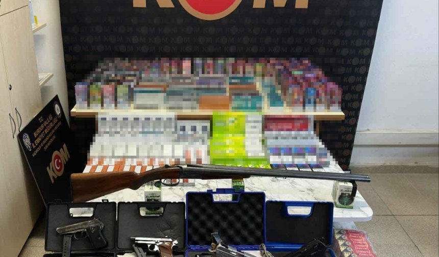 Kaçakçılık operasyonlarında 5 şüpheliye gözaltı