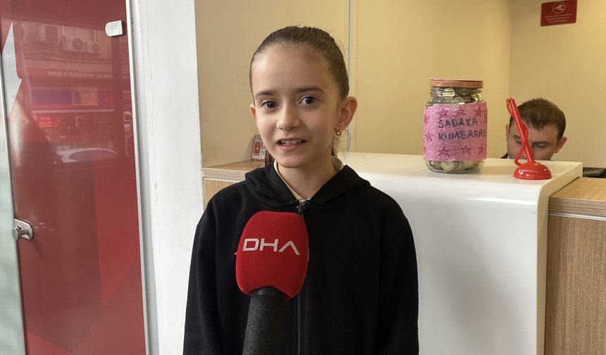 Kavanozda biriken iyilik; 9 yaşındaki Berra harçlıklarını şehit ailelerine bağışladı