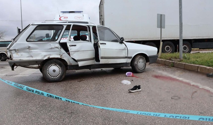 Kazada annesinin kucağından yola savrulan 10 aylık Yamaç bebek, TIR'ın altında kalıp öldü