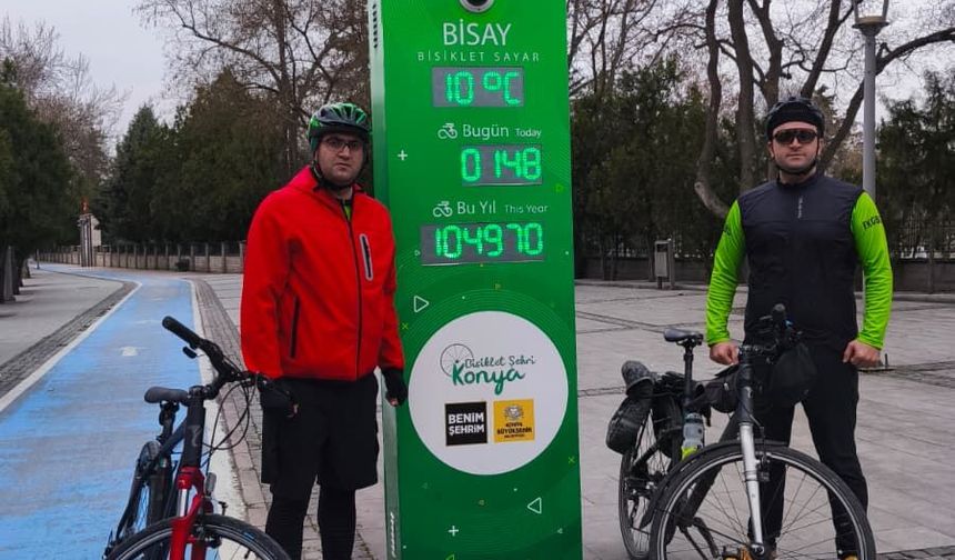 Konya'nın bisiklet altyapısı Samsun'a örnek oldu