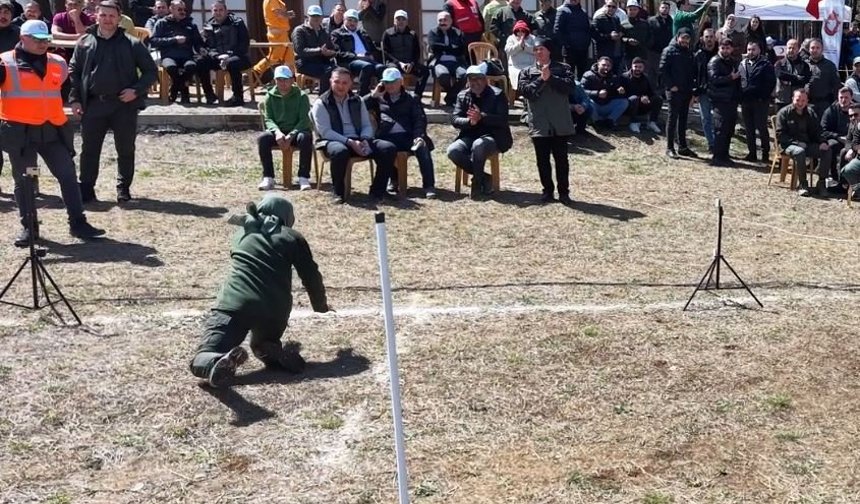 Ormancılar, zorlu parkurlarda kıyasıya yarıştı/Ek fotoğraflar
