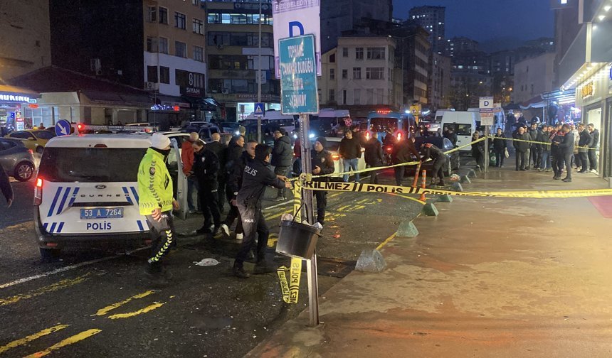 Rize'de silahlı kavga: 1 yaralı