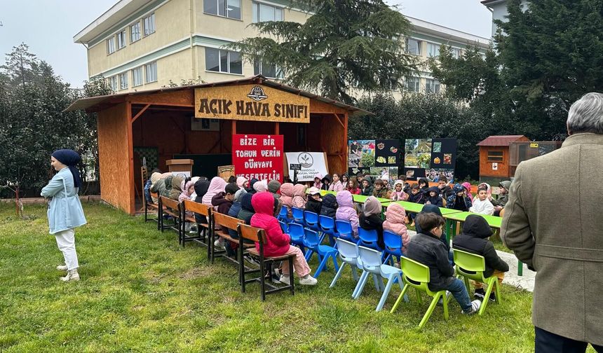 Samsun'da öğrenciler ata tohumu ve doğal yaşamla buluştu