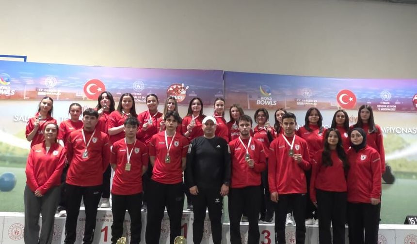 Samsunspor Çim Topu Erkek Takımı, Türkiye şampiyonu oldu