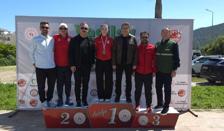 Samsunsporlu Sıla Tunç'tan boccede Türkiye ikinciliği