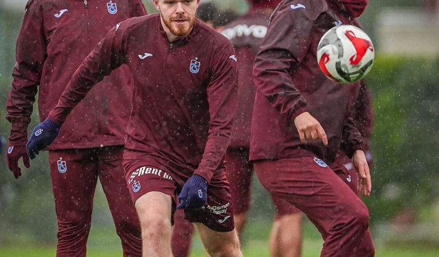 Trabzonspor, Corendon Alanyaspor maçı hazırlıklarına devam etti