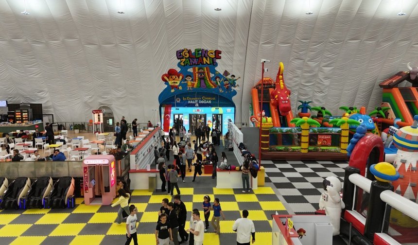 Türk dünyası çocukları Balonya ve Astorya'ya hayran kaldı