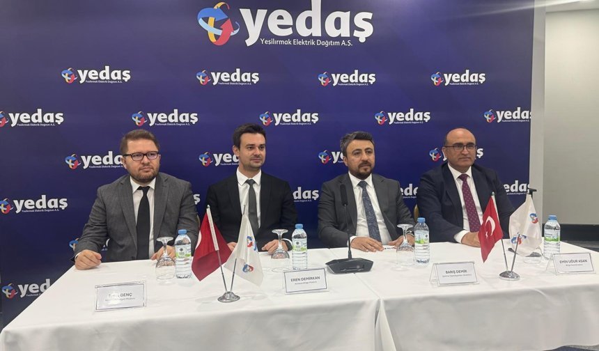 YEDAŞ'tan Amasya'nın enerji altyapısına 5 milyar TL'lik yatırım
