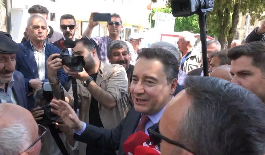 Ali Babacan Çorum'da