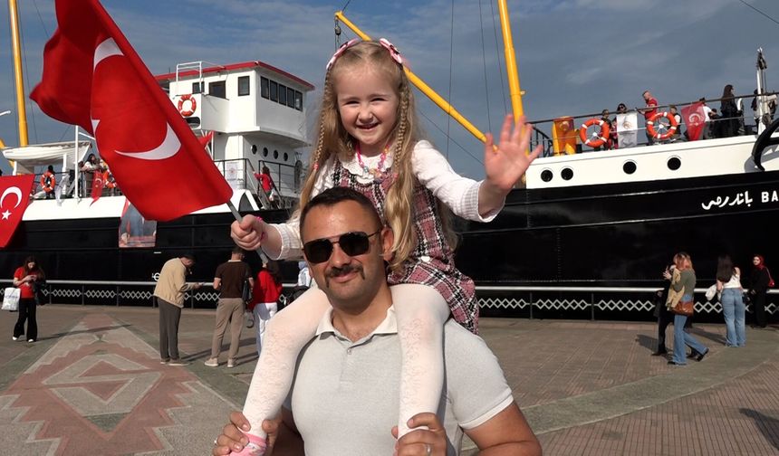 Bandırma Vapuru'nu 19 Mayıs'ta binlerce kişi ziyaret ediyor