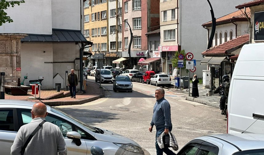 Bolu'da sağanak etkili oldu