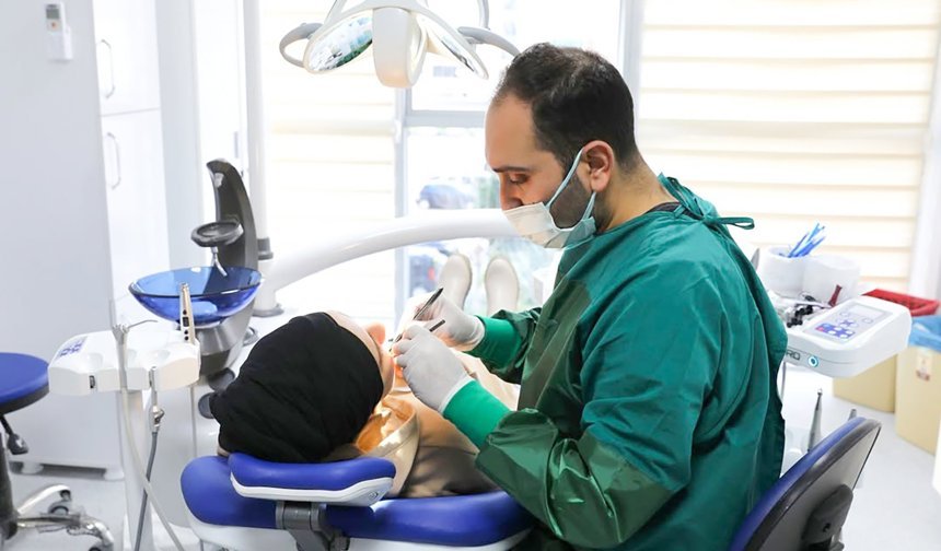 Canik Ağız ve Diş Sağlığı Merkezi'nde 4 ayda 16 bin kişiye diş tedavisi