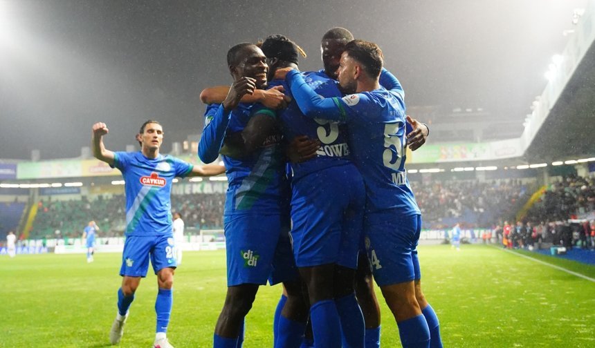 Çaykur Rizespor - Beşiktaş / Fotoğraflar