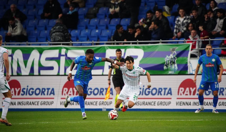 Çaykur Rizespor - TÜMOSAN Konyaspor / Fotoğraflar