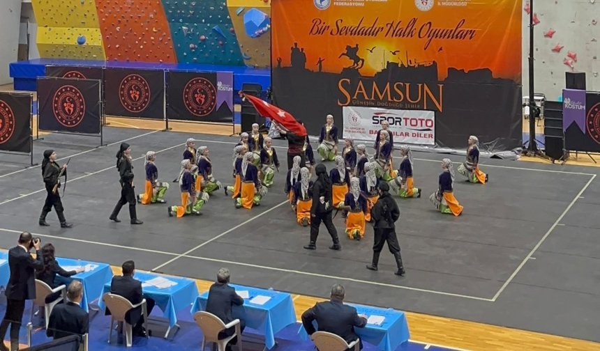 İlkadımlı Gençler Halk Oyunlarında Samsun'u temsil edecek