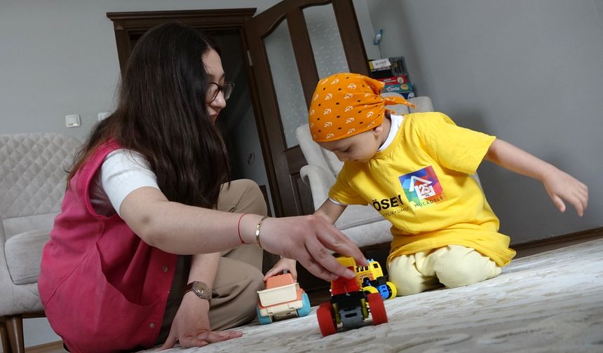 Kanseri yenen Batu'ya moral ziyareti