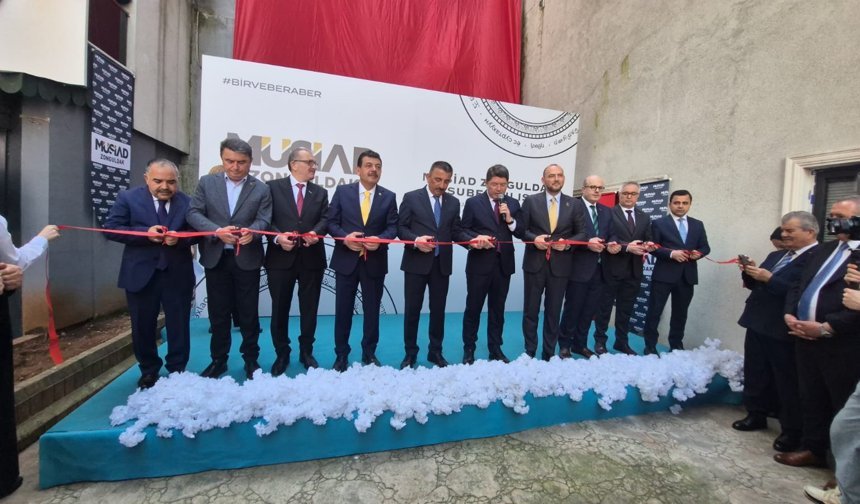 MÜSİAD'ın 60'ıncı şubesi Zonguldak'ta açıldı