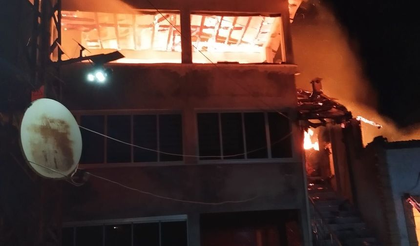 Ordu'da yayladaki 3 ev yandı