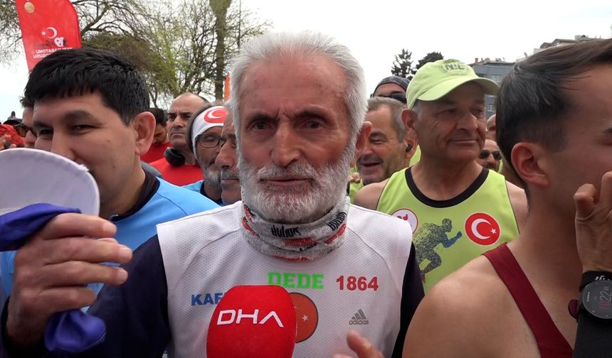Samsun'da 19 Mayıs Yarı Maratonu koşuldu