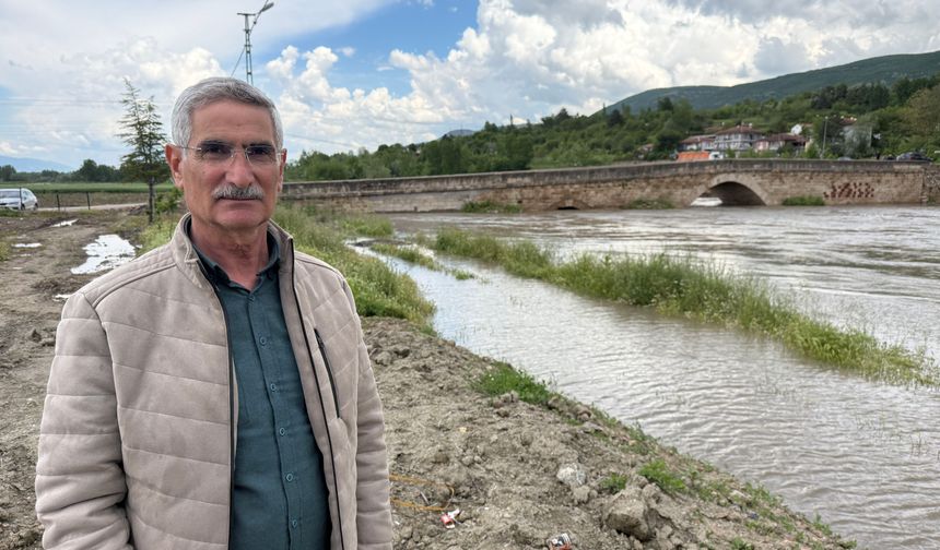Tokat'ta taşkın nedeniyle, tarım arazileri su altında kaldı