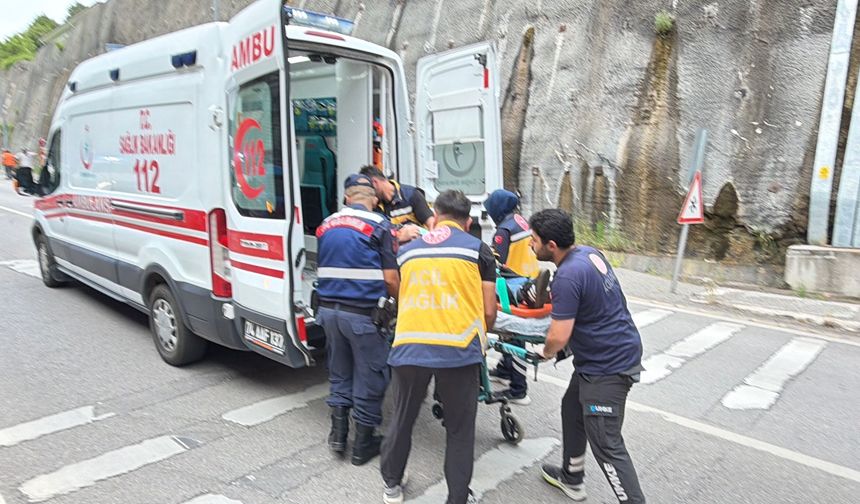 Amasra Tüneli'nde trafik kazası tatbikatı