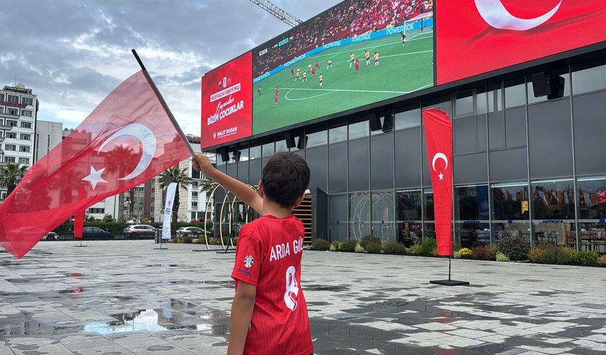 Samsun'da Dünya Kupası heyecanı