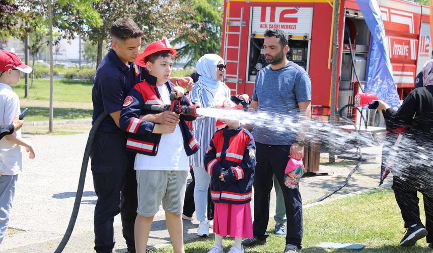 Samsun'da engelsiz yaz coşkusu
