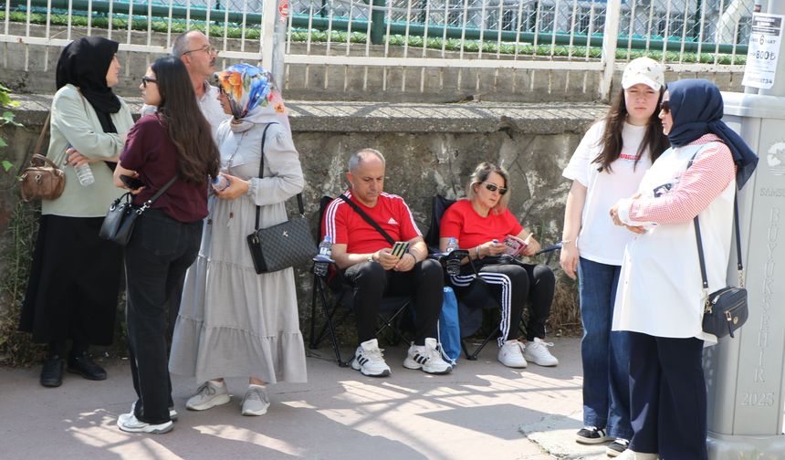 Samsun'da YKS'nin ikinci oturumu AYT başladı