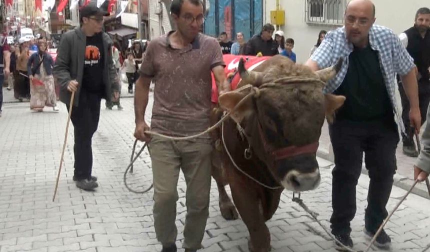 Artvin'de 45'inci Kafkasör Kültür, Turizm ve Sanat Festivali kortej yürüyüşüyle başladı