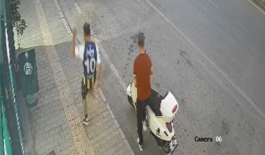 Kediye şiddet kamerada