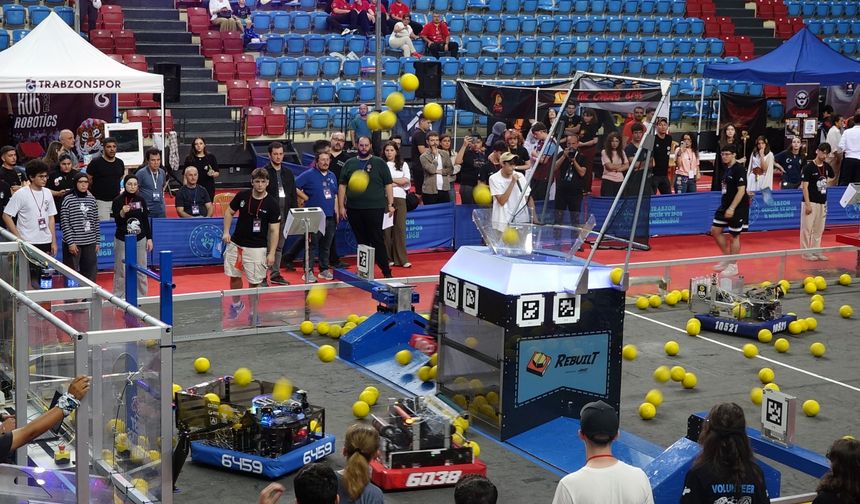 Lise öğrencilerinin 'uluslararası robotik yarışma' heyecanı