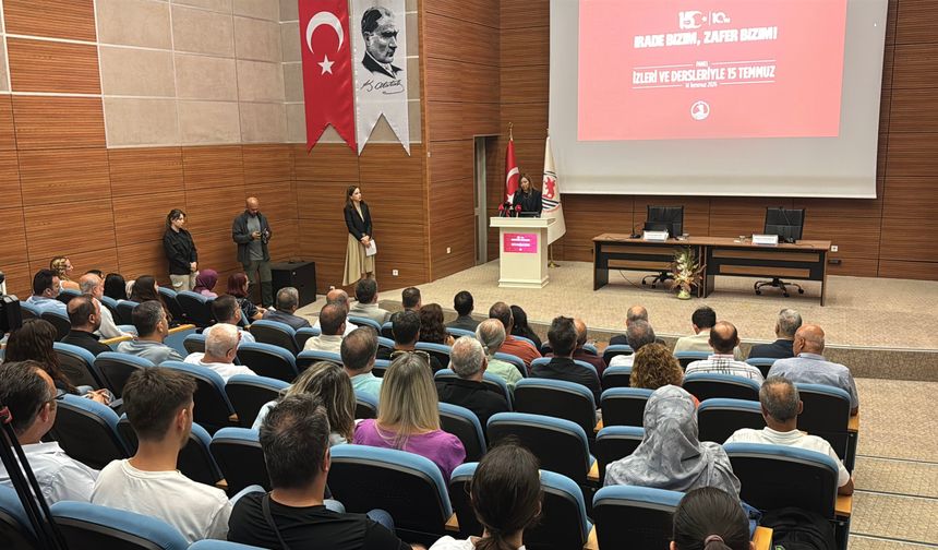 OMÜ Rektörü Prof. Dr. Aydın: 15 Temmuz'da devlet-millet bütünleşmesi esaret planını bozdu