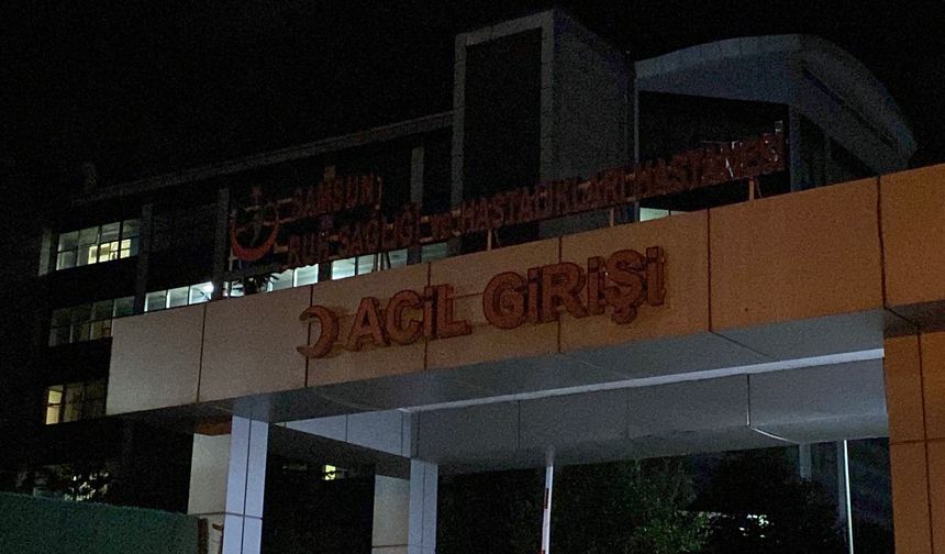 Samsun Ruh Sağlığı ve Hastalıkları Hastanesi'nin camına mermi isabet etti