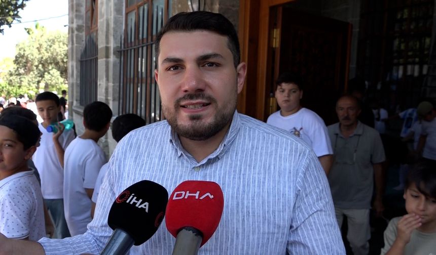 Samsun'da 2 bin Kur'an kursu öğrencisi camide bir araya geldi
