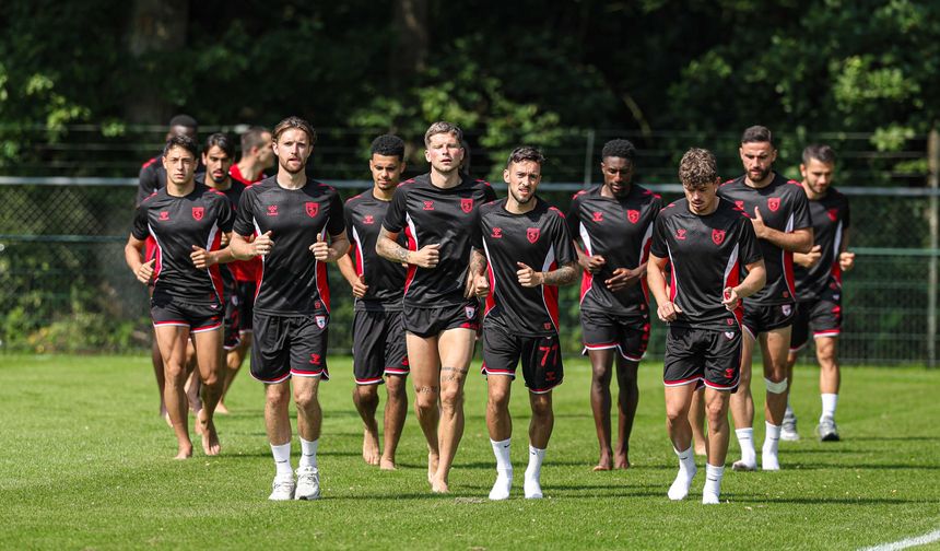 Samsunspor, Hollanda kampında çalışmalarını sürdürdü