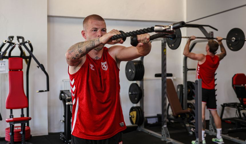 Samsunspor, yeni sezon hazırlıklarına devam ediyor