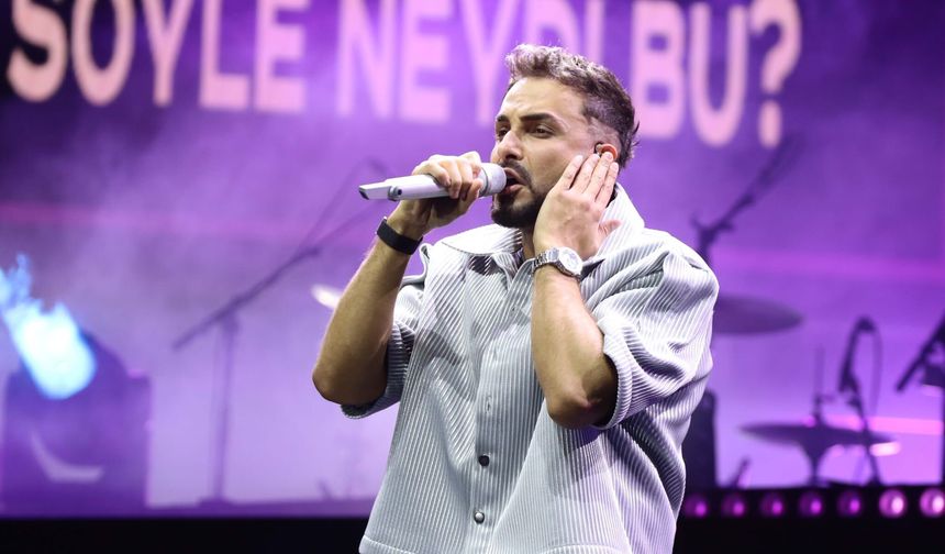Sefo, Kapıkaya Festivali'nde sahne aldı
