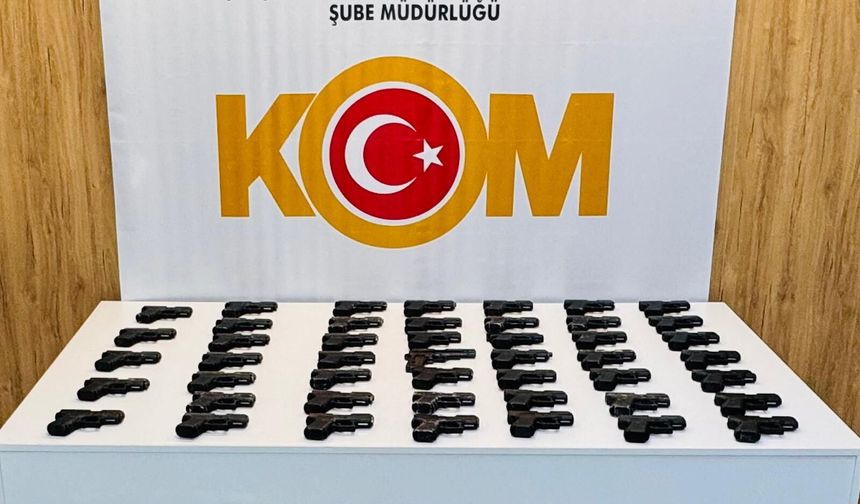 Silah sevkiyatı yapan şüpheli yakalandı