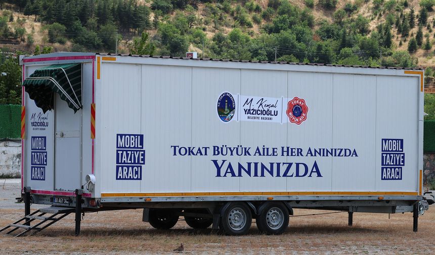 Tokat Belediyesi'nin taziye aracı sayısı 13'e yükseldi